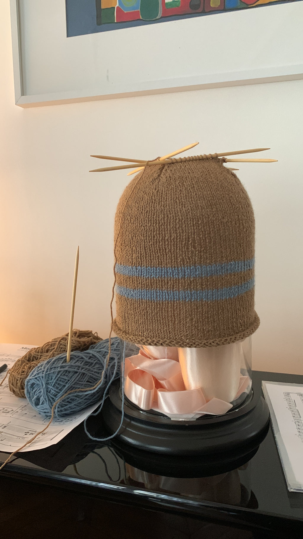 Bonnet bicolore taille Large