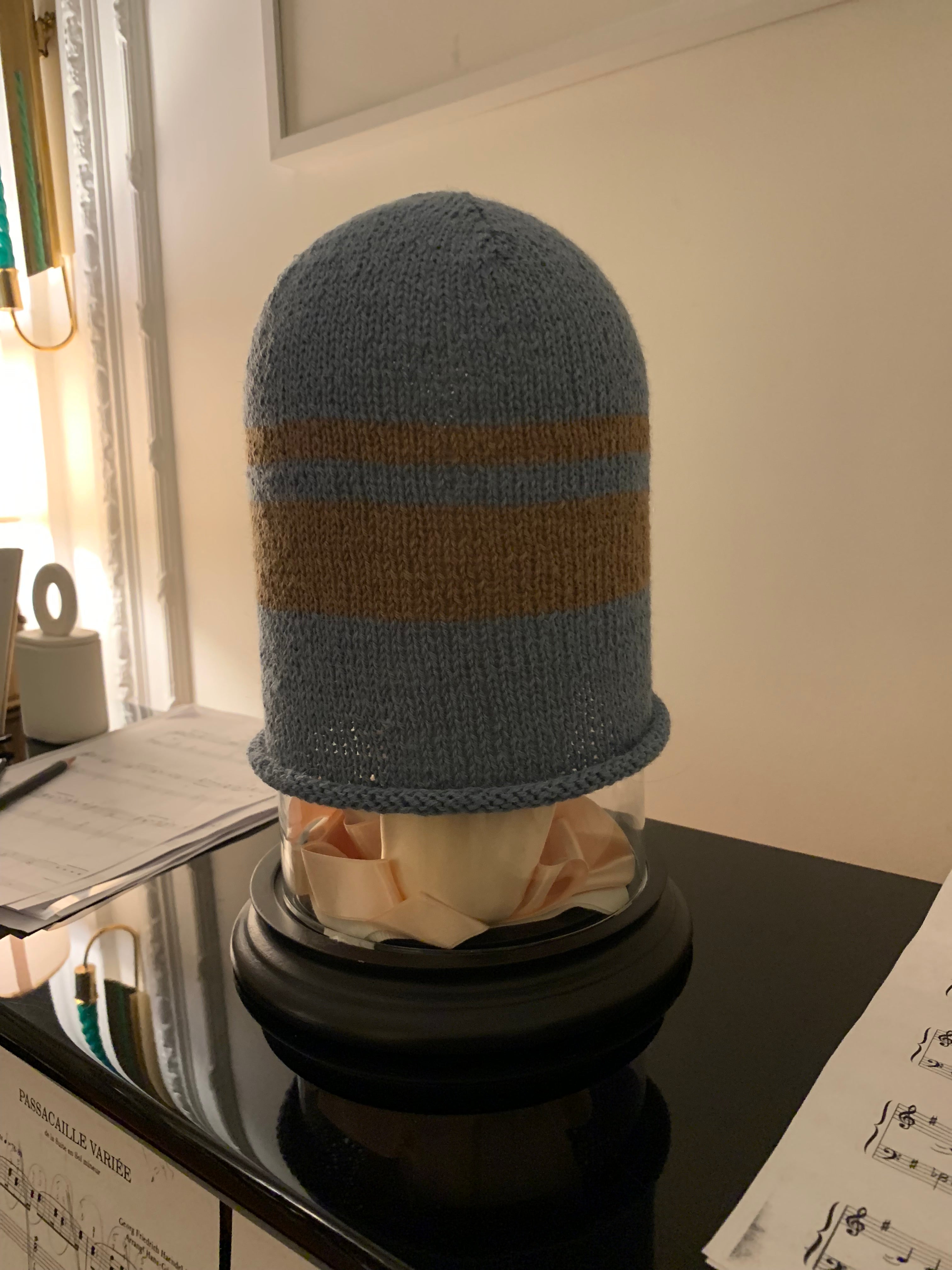 Bonnet bicolore taille small