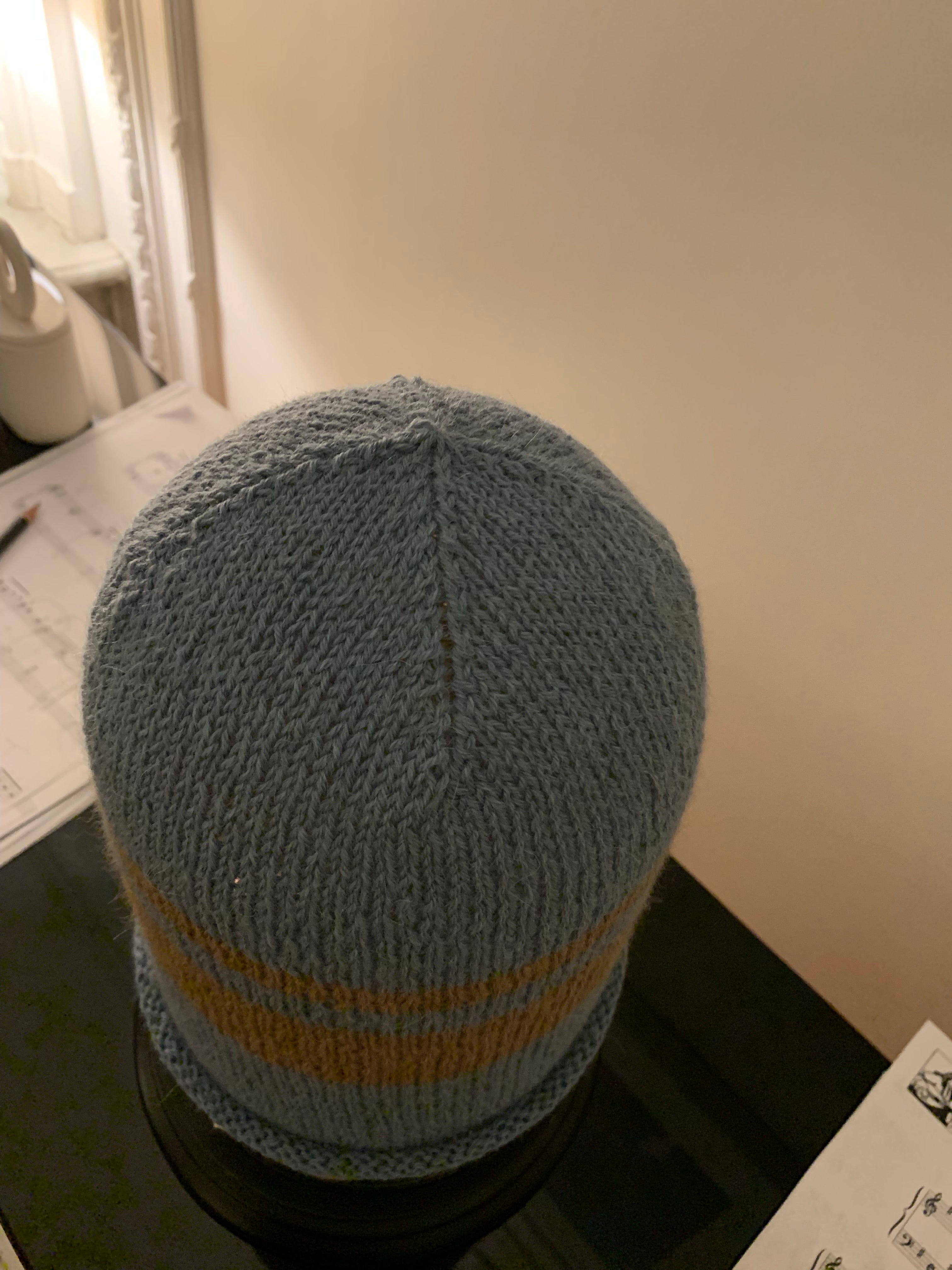 Bonnet bicolore taille small