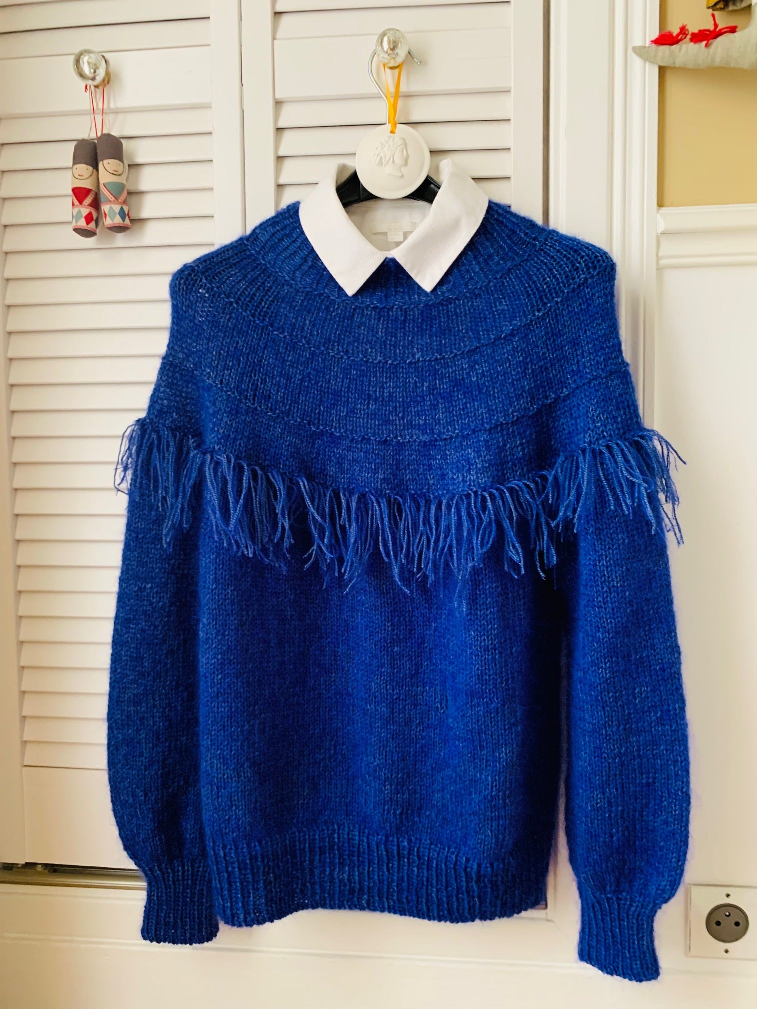 Novice sweater pull à frange