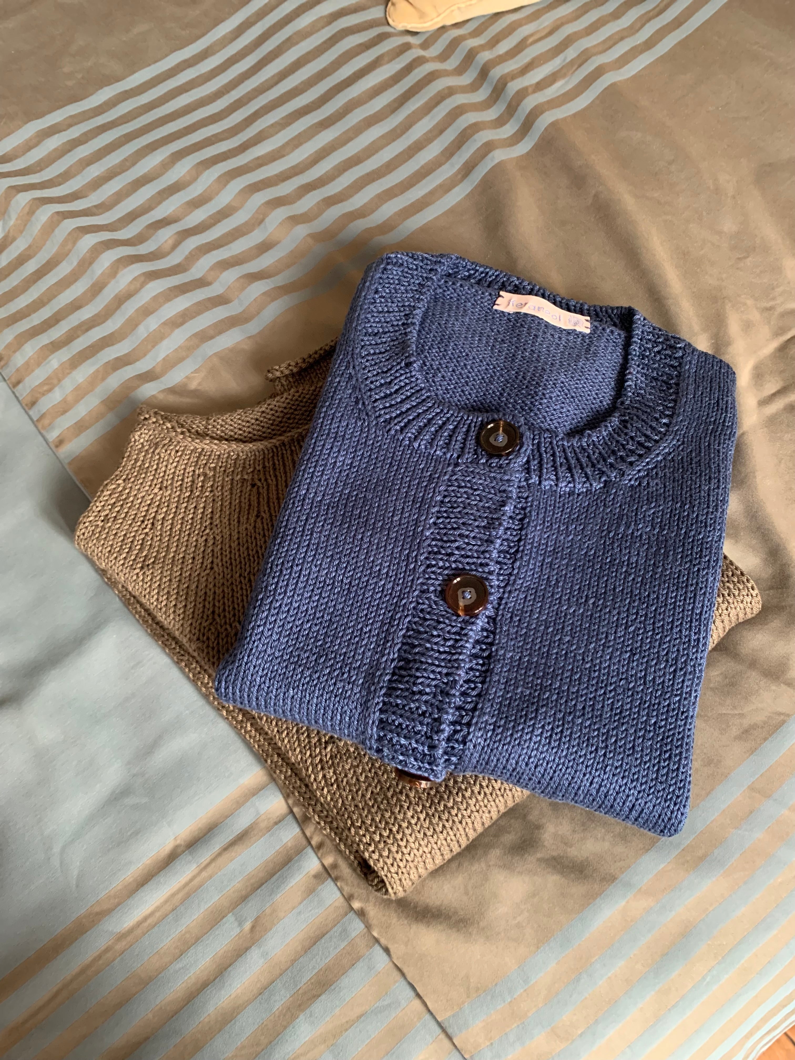 Débardeur maggie bleu en Coton Naturel