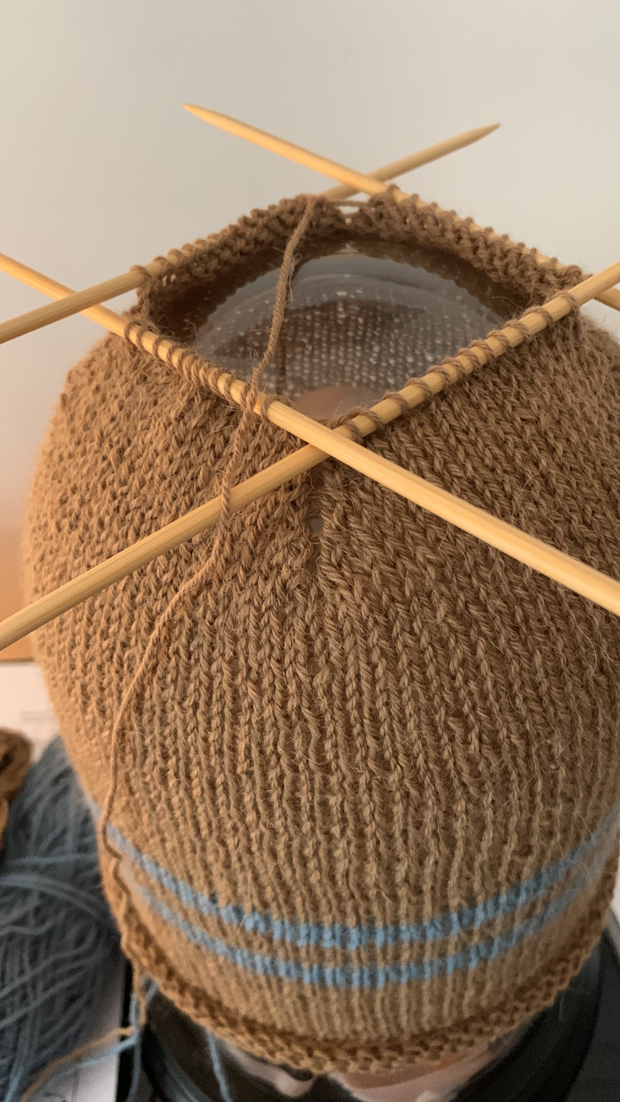 Bonnet bicolore taille Large