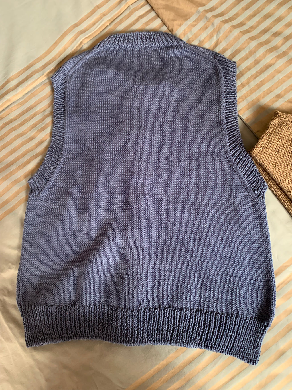 Débardeur maggie bleu en Coton Naturel