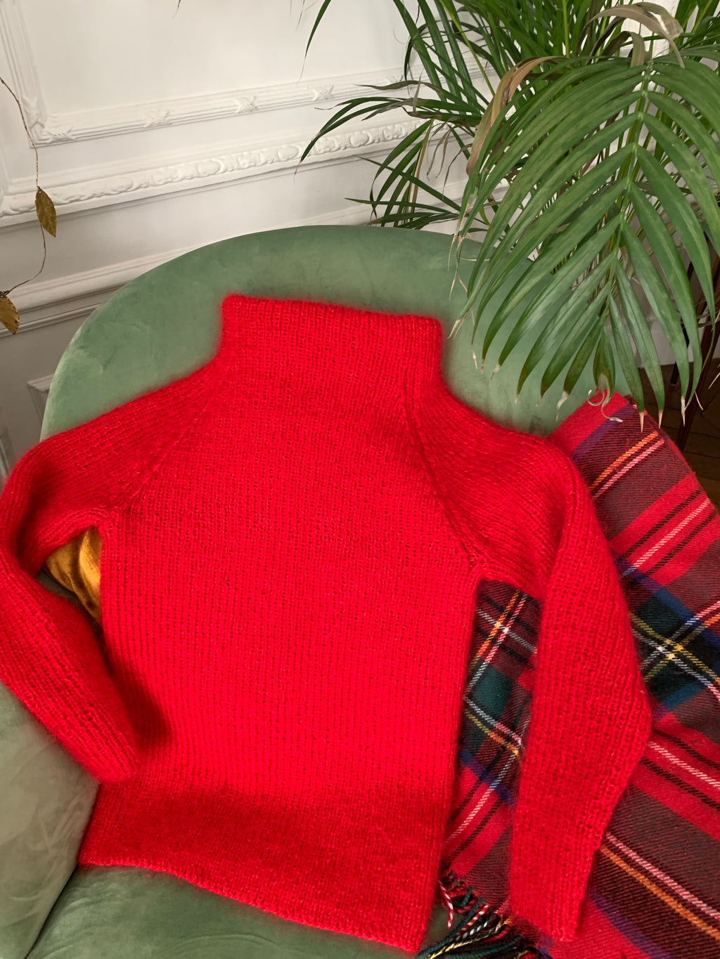 ARTIC pull mohair, soie merinos et coton