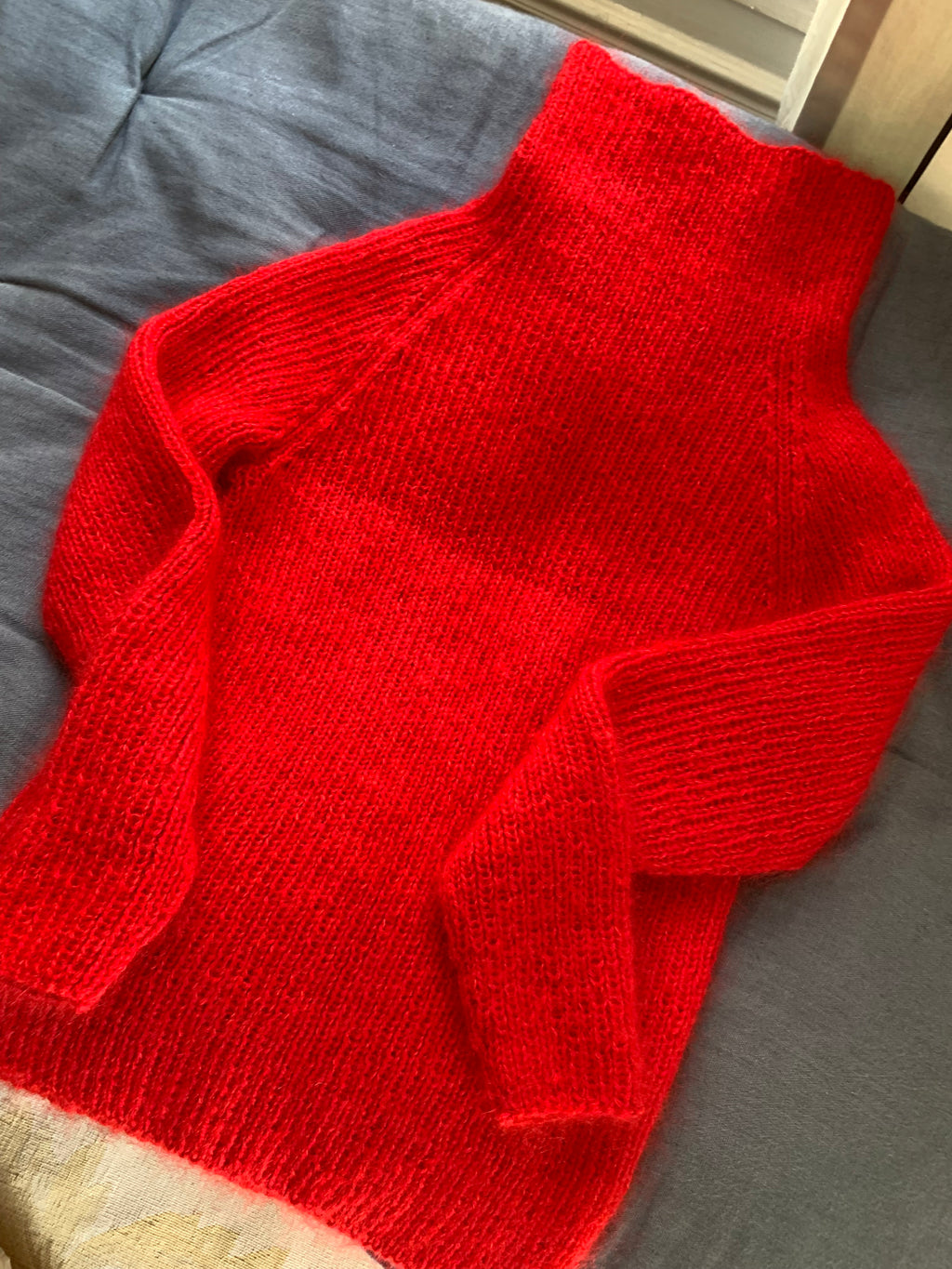 ARTIC pull mohair, soie merinos et coton