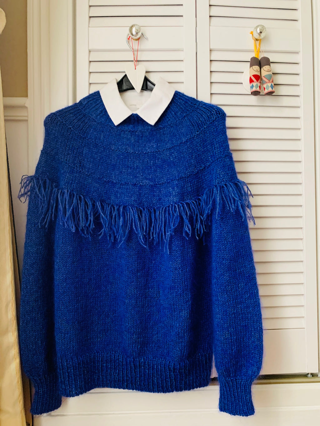 Novice sweater pull à frange