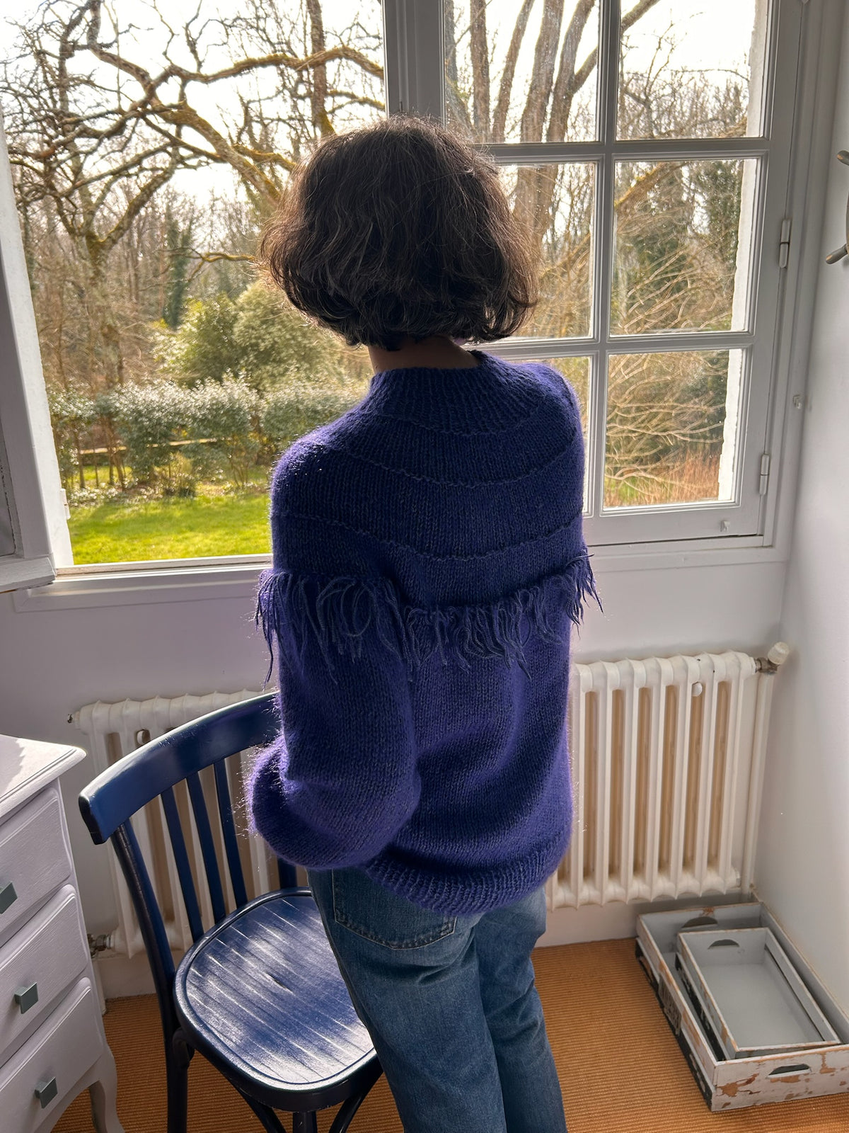Novice sweater pull à frange