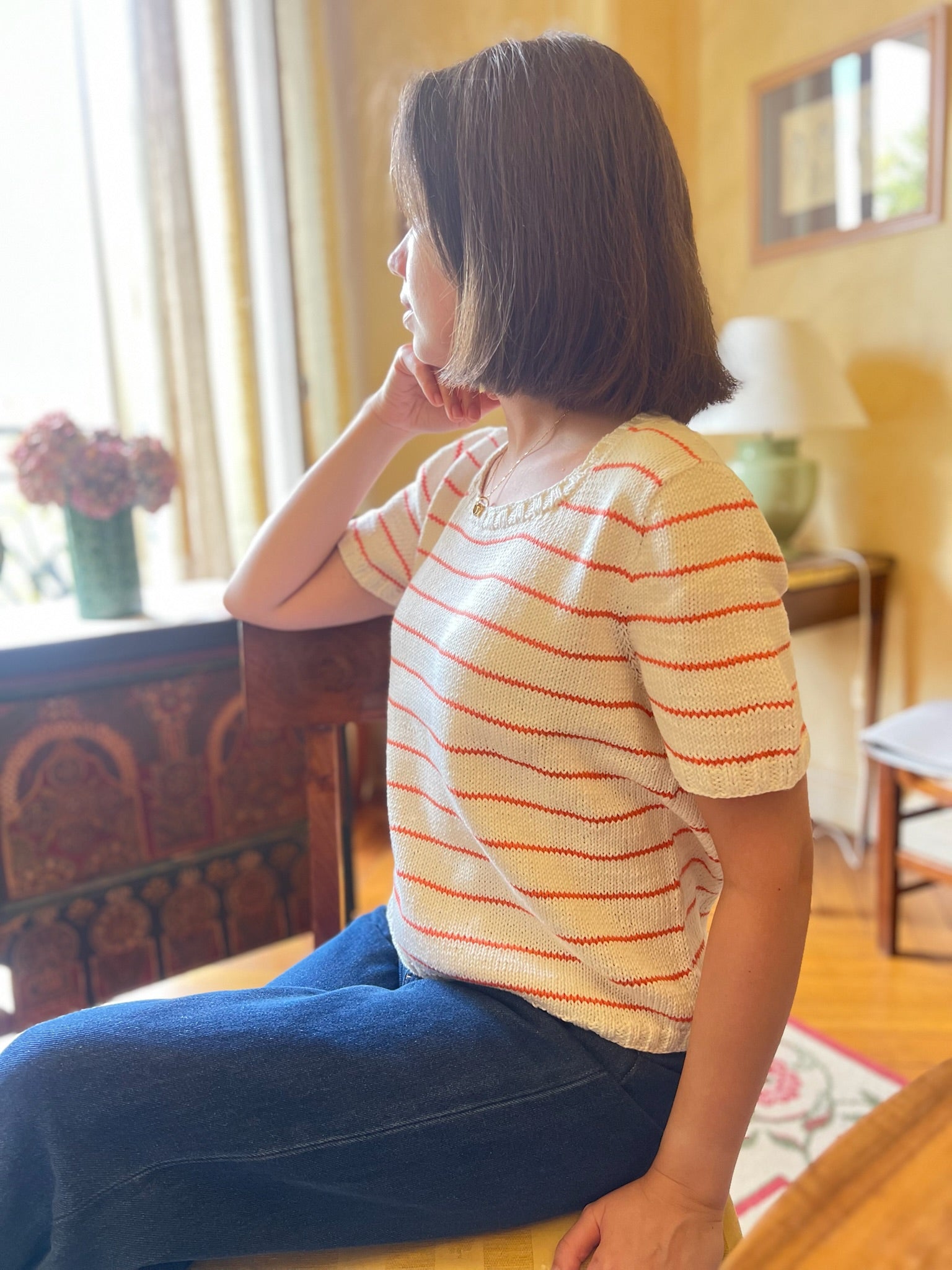 Julienne Tee coton naturel